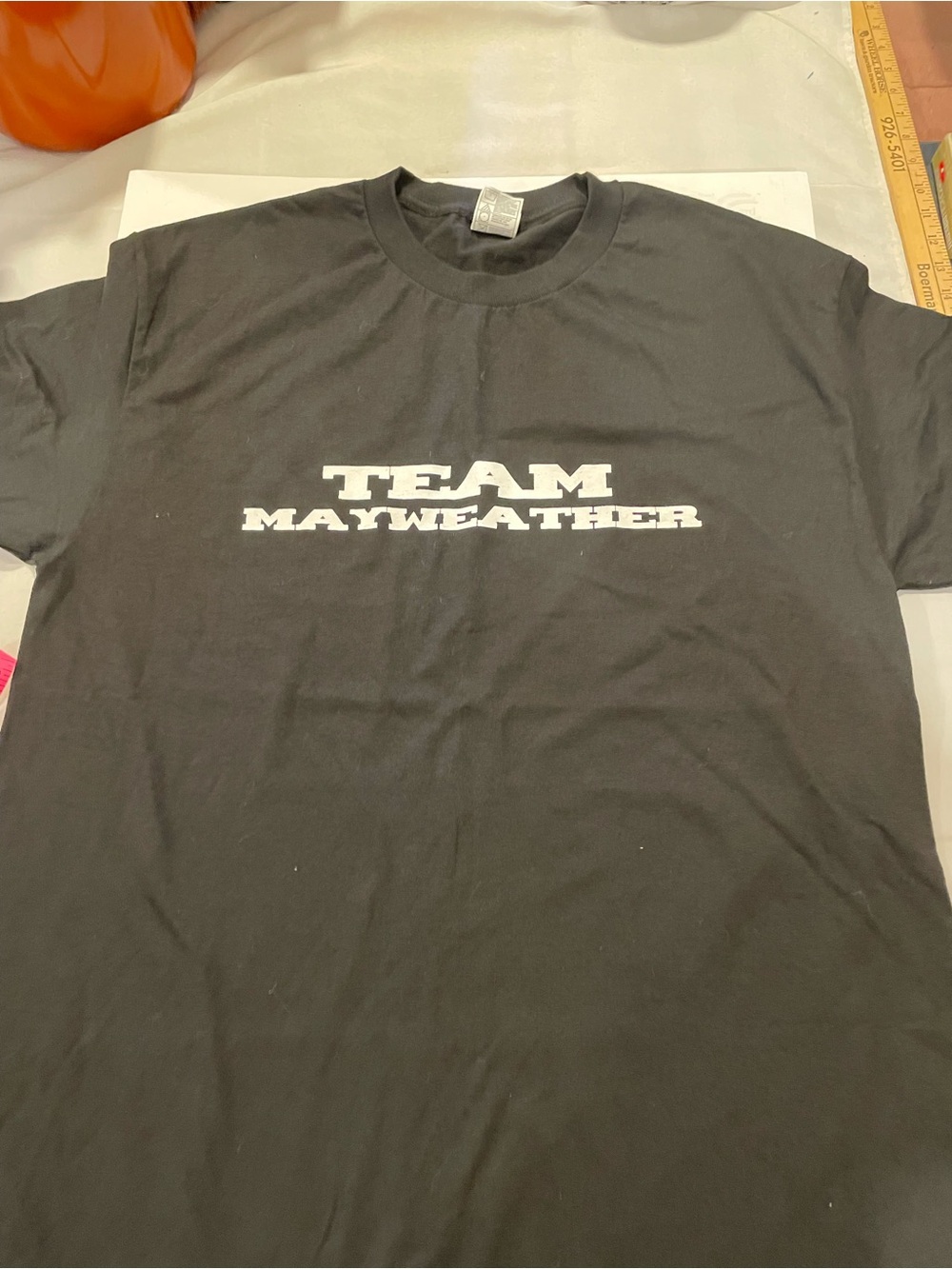 Team Mayweather T-Shirt Black Size Large New no Tags